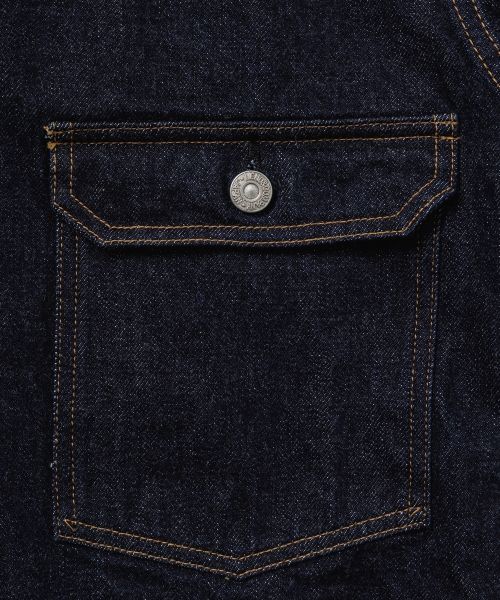 BRENDA BIG TRUCKER JACKET(00サイズ) [UNISEX]