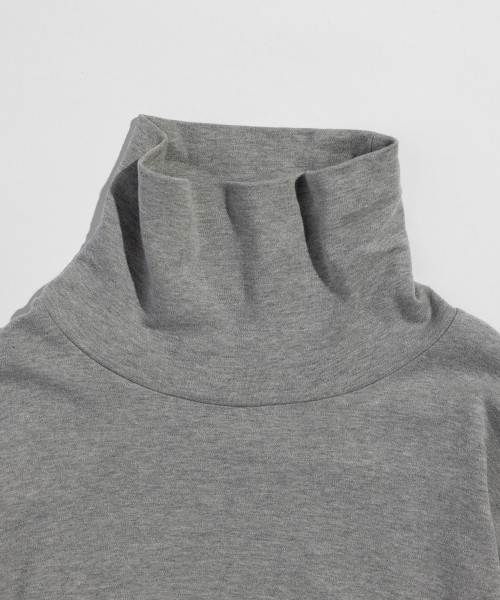 MOCK TURTLE NECK PULLOVER [UNISEX]