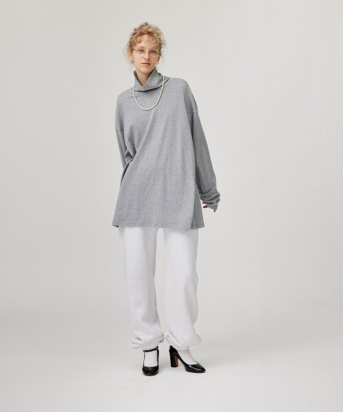 MOCK TURTLE NECK PULLOVER [UNISEX]