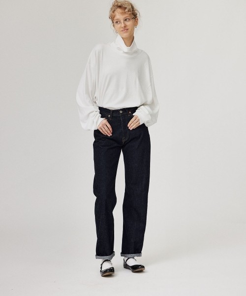 MOCK TURTLE NECK PULLOVER [UNISEX]