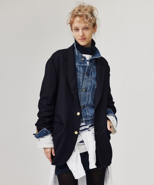 NAVY BLAZER [UNISEX]