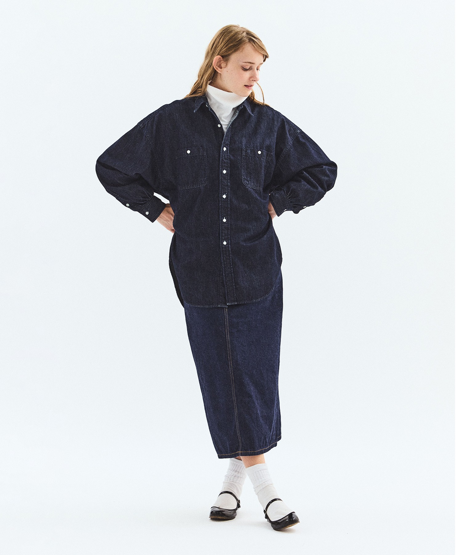 DOUBLE POCKETS SHIRTS [UNISEX]