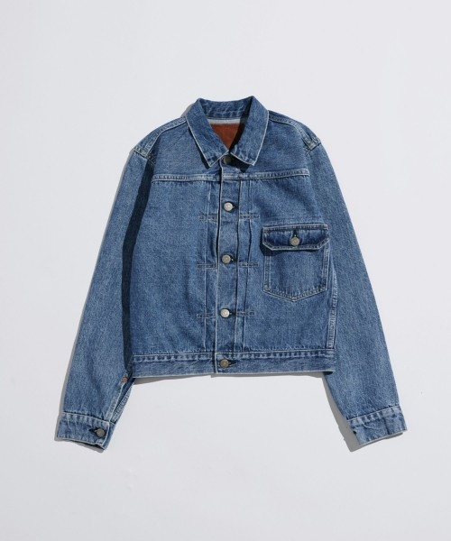 【最終値下げ】LENO デニムジャケット L1801-JJ002 サイズ03 LENO (リノ) BRENDA BIG TRUCKER JACKET / ブレンダビッグ