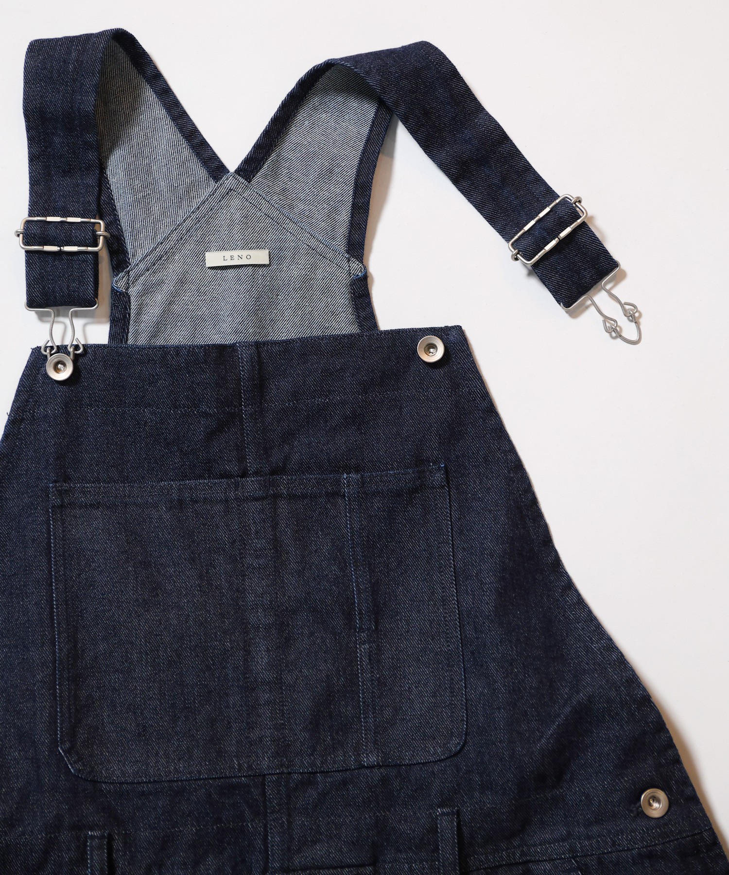 LENO & CO デニムオーバーオール size00 LENO (リノ) OVERALLS INDIGO / オーバーオール