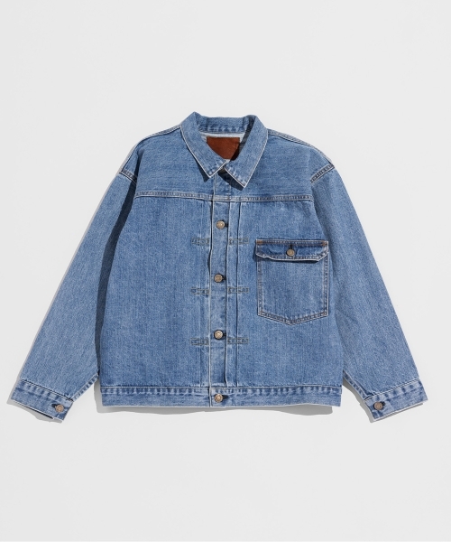 BRENDA BIG TRUCKER JACKET [UNISEX]
