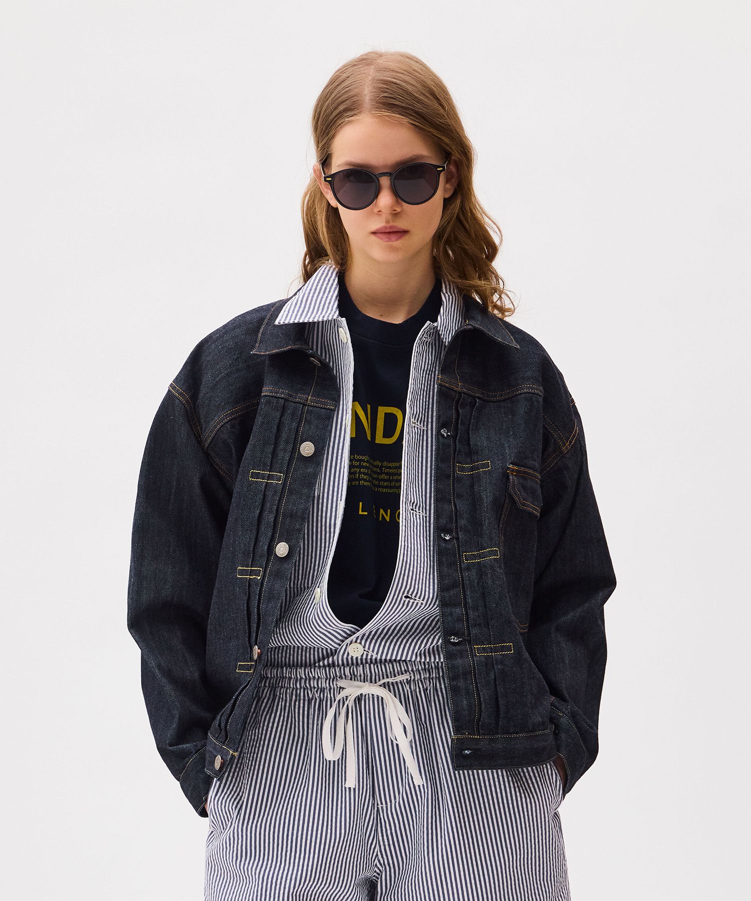 BRENDA BIG TRUCKER JACKET [UNISEX]