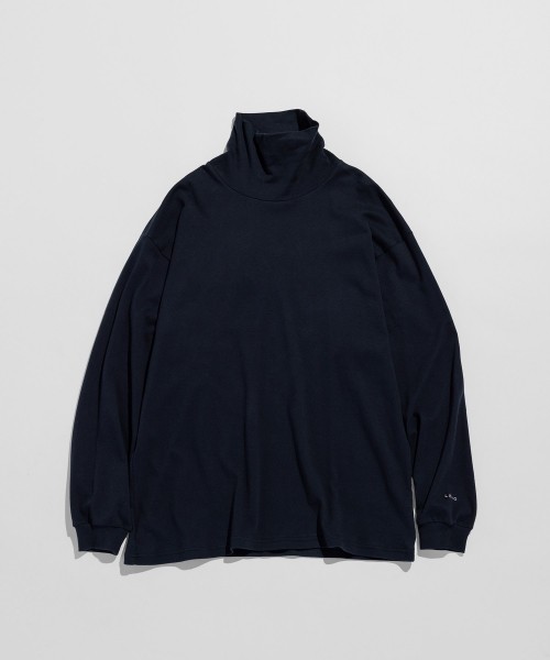 MOCK TURTLE NECK PULLOVER [UNISEX]