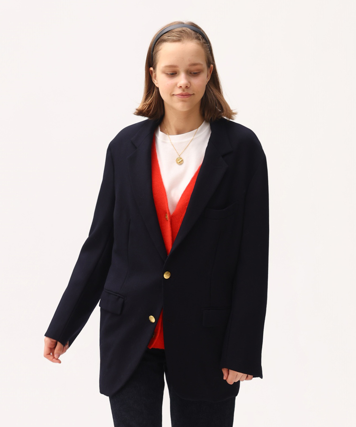 NAVY BLAZER [UNISEX]