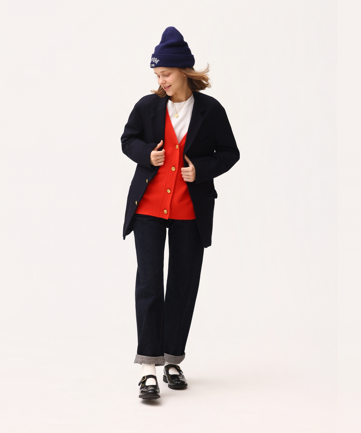 NAVY BLAZER [UNISEX]