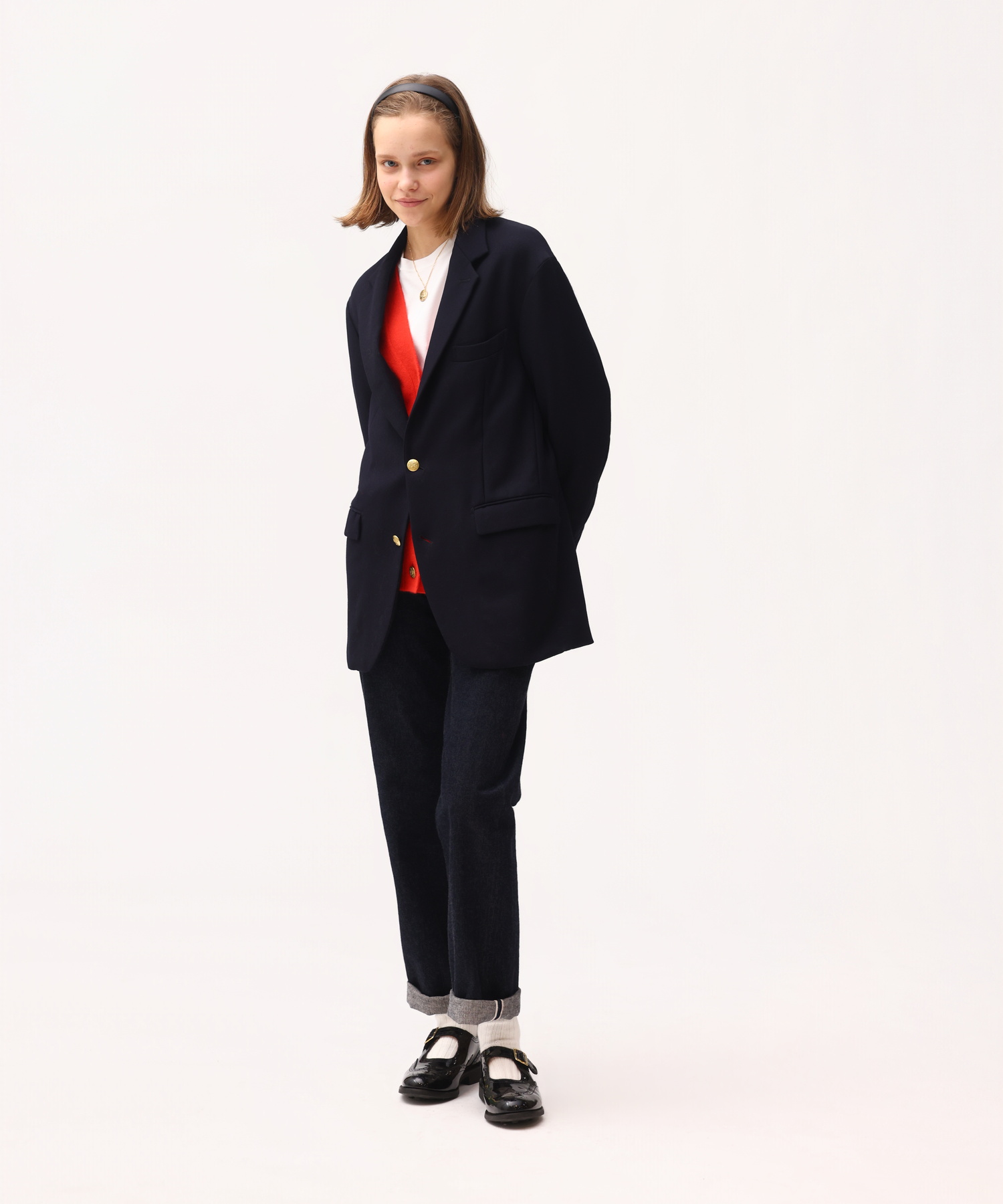 NAVY BLAZER [UNISEX]