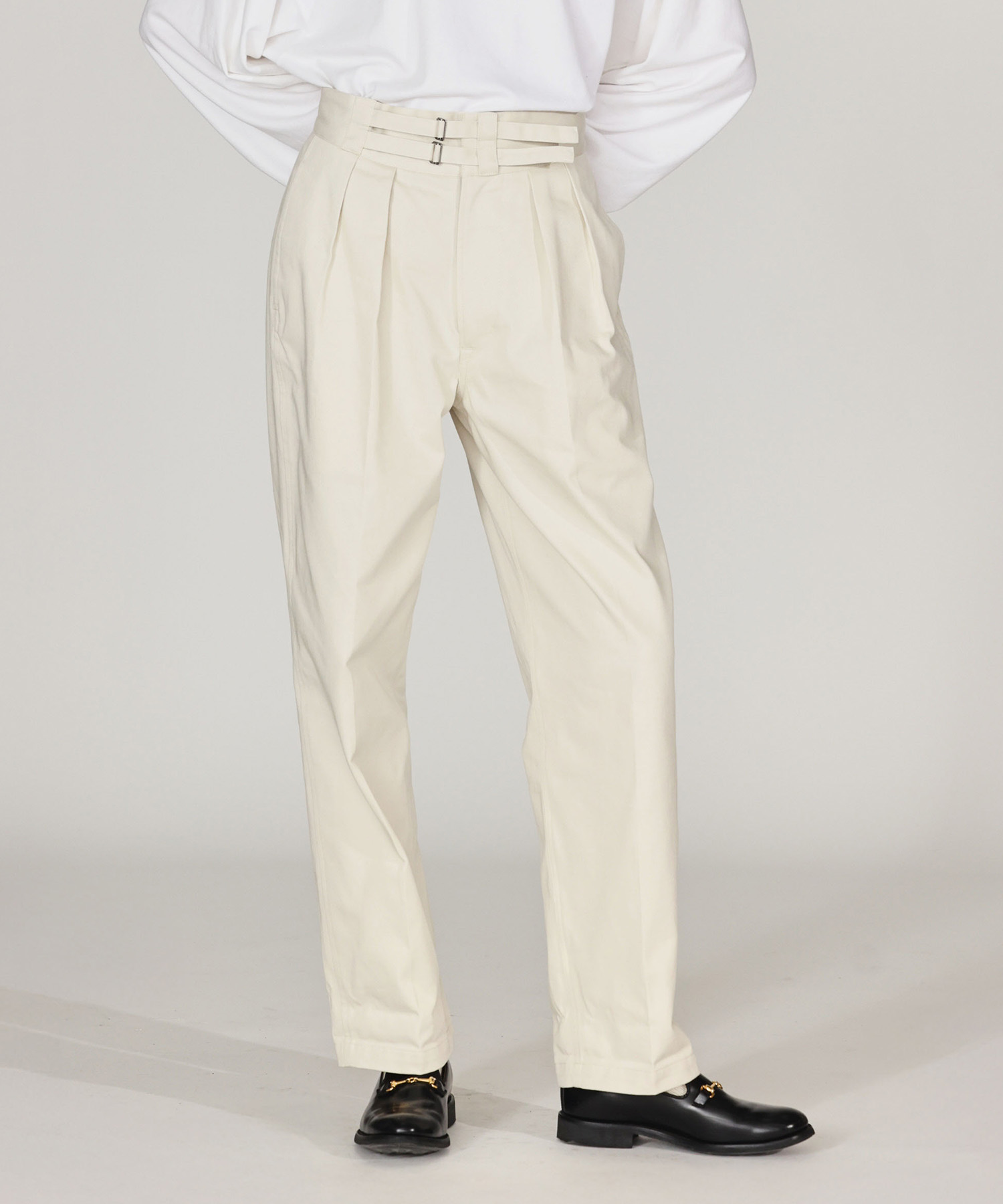 【NEW】DOUBLE BELTED GURKHA TROUSERS [UNISEX]