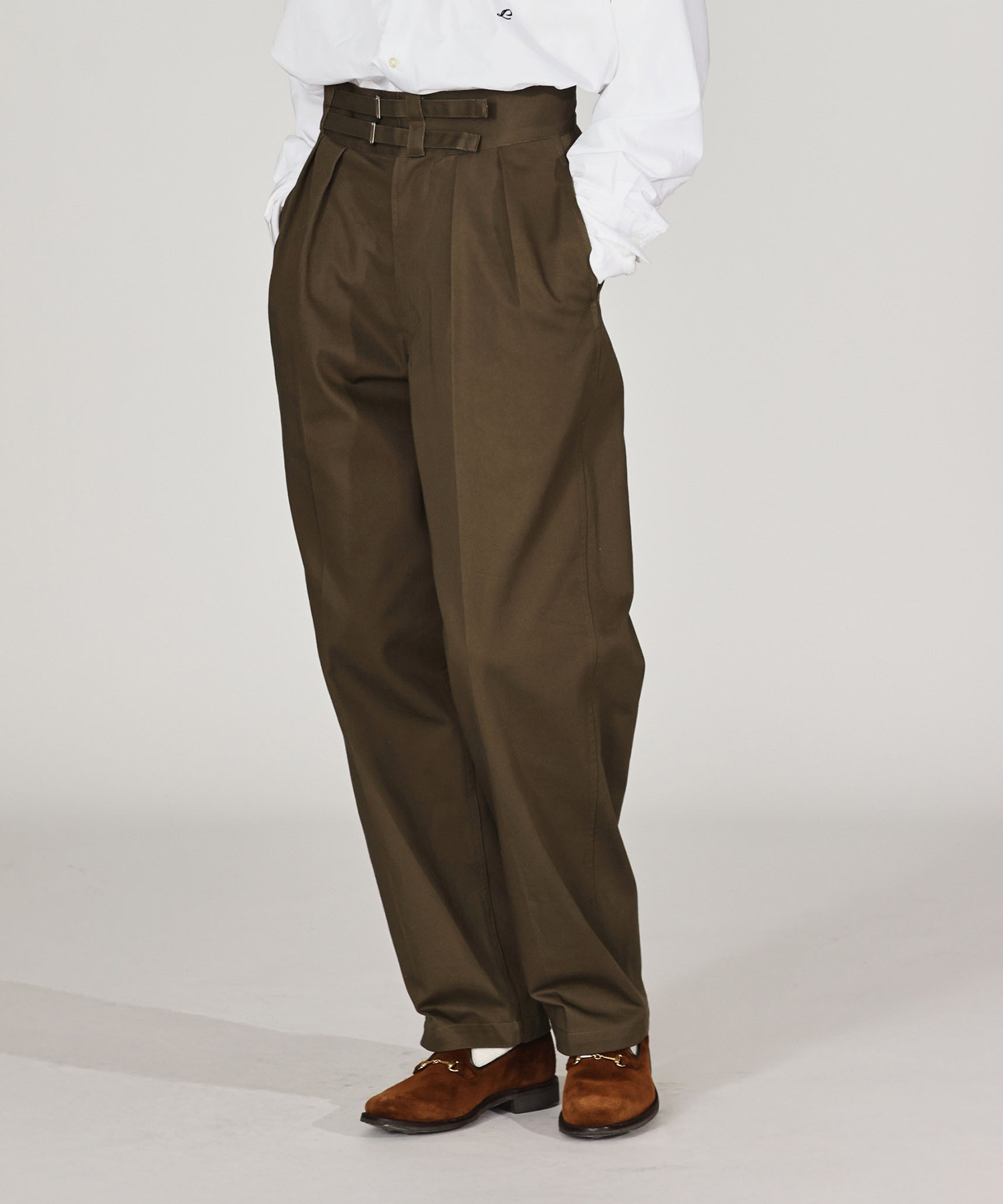 【NEW】DOUBLE BELTED GURKHA TROUSERS [UNISEX]