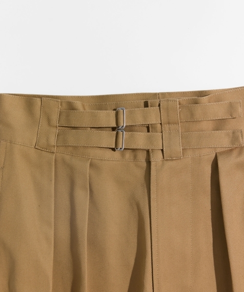 【NEW】DOUBLE BELTED GURKHA TROUSERS [UNISEX]