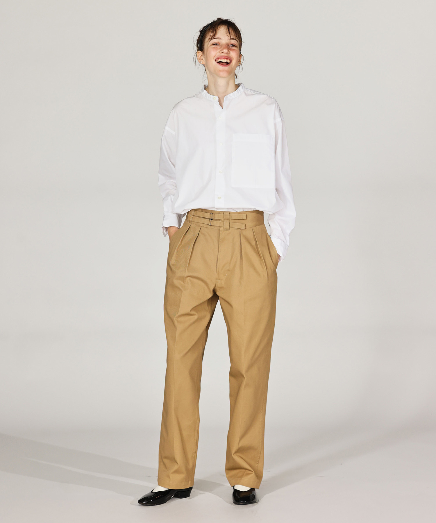 【NEW】DOUBLE BELTED GURKHA TROUSERS [UNISEX]