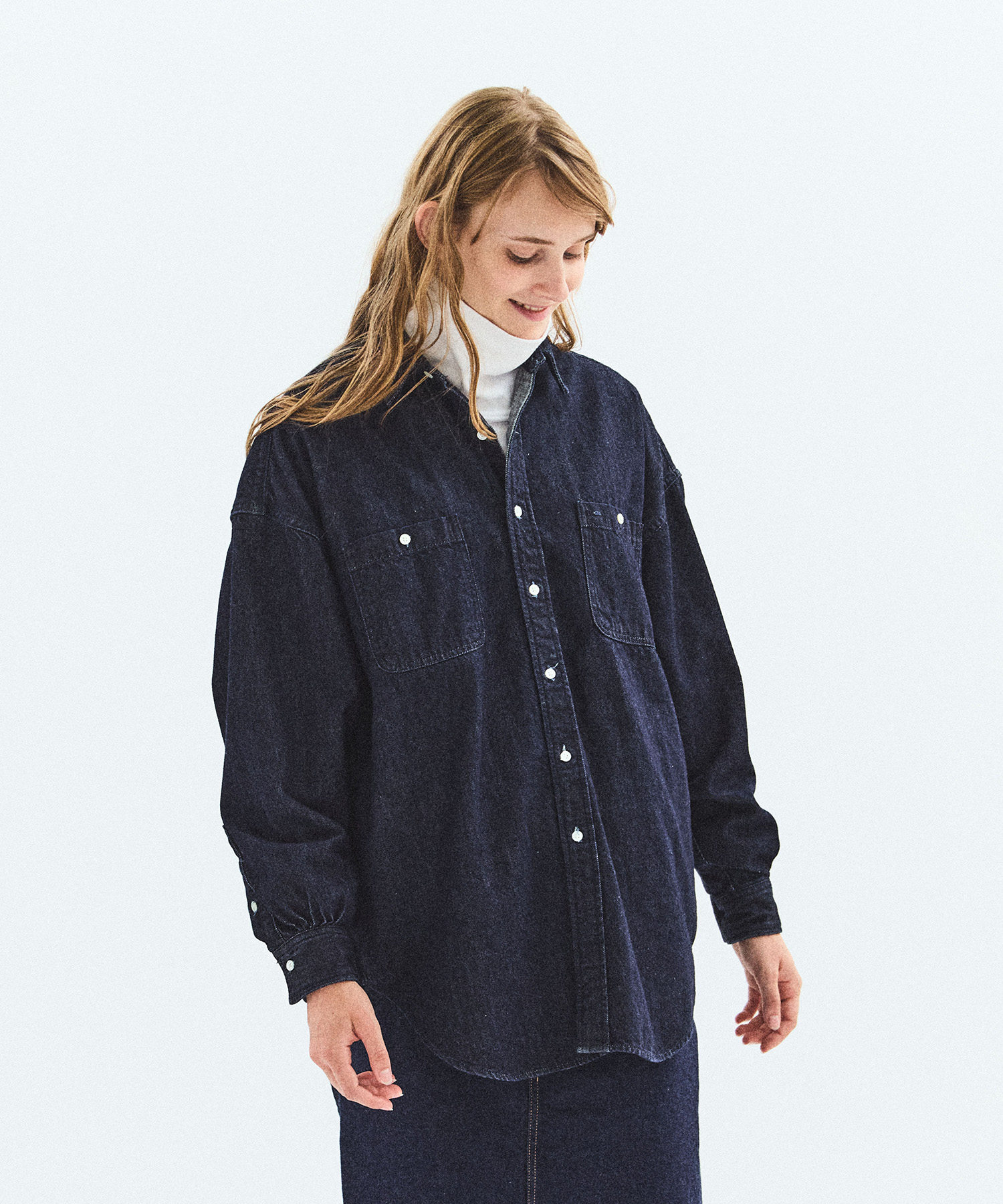 DOUBLE POCKETS SHIRTS [UNISEX]