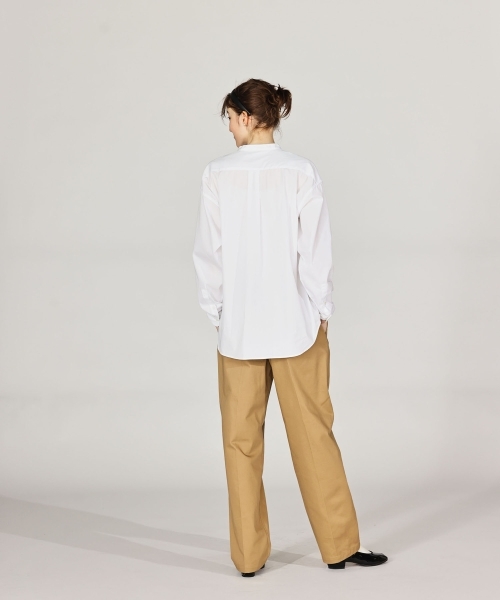 BAND COLLAR SHIRTS [UNISEX]