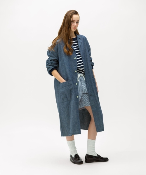 DUNGAREE ATELIER COAT