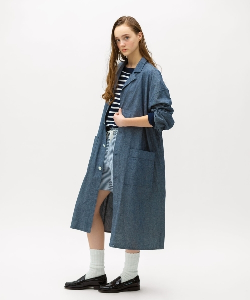 DUNGAREE ATELIER COAT