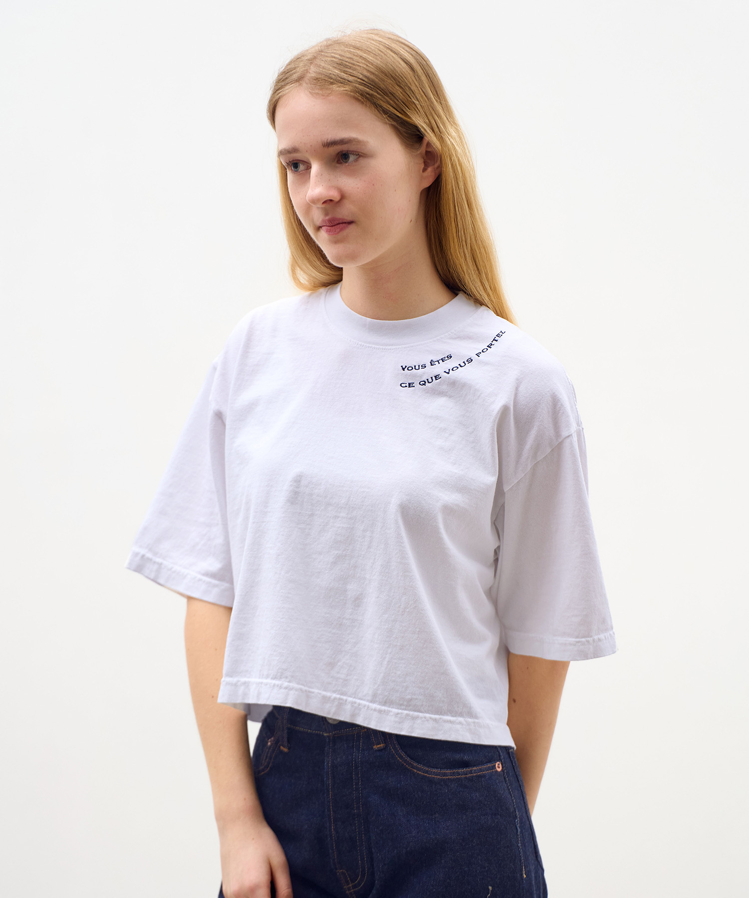 EMBROIDERY  T-SHIRT