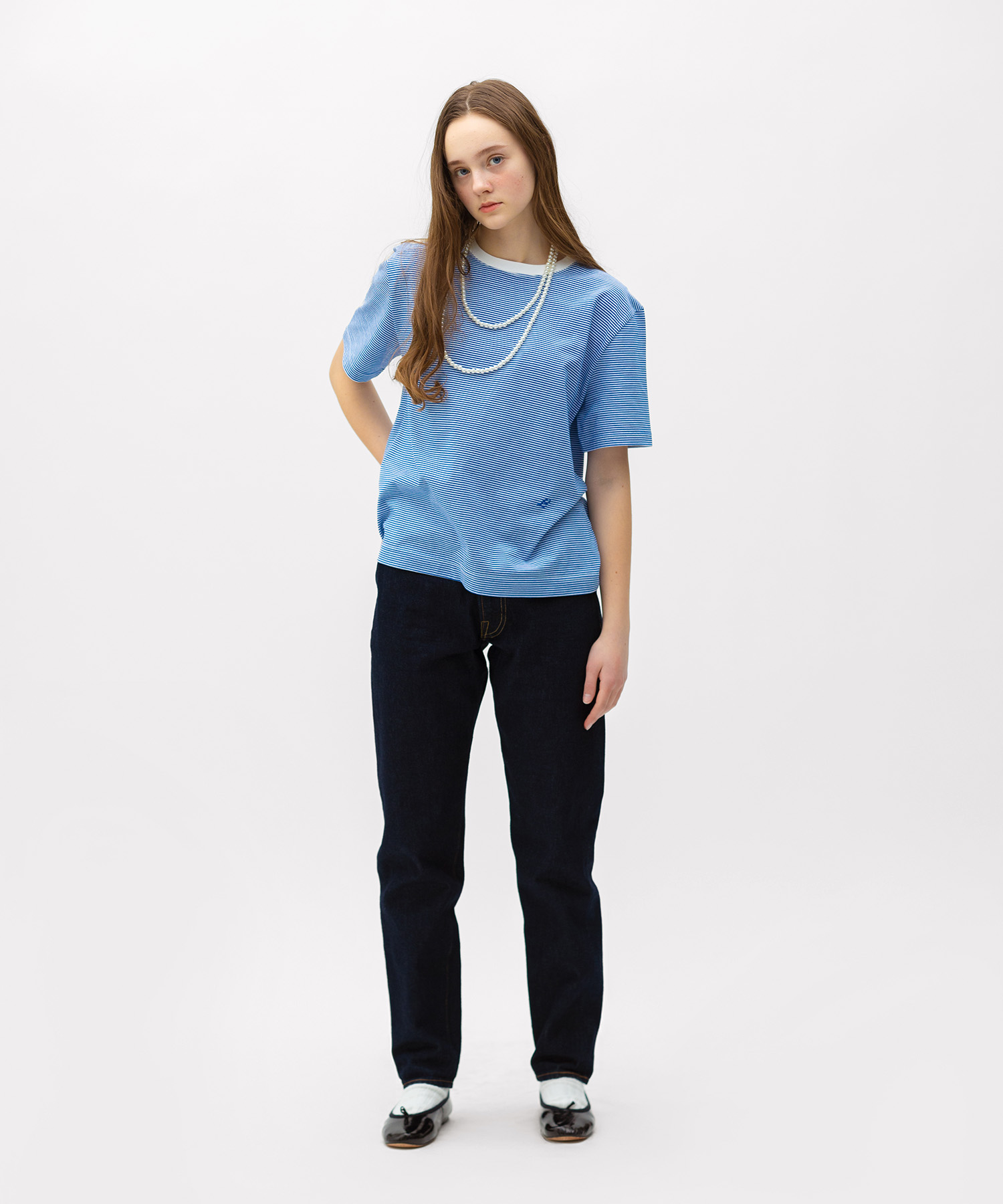 THIN BORDER T-SHIRT