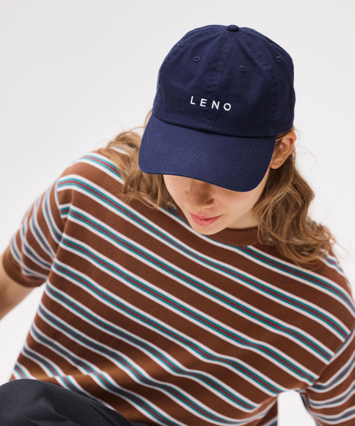 LENO LOGO STONE WASH CAP