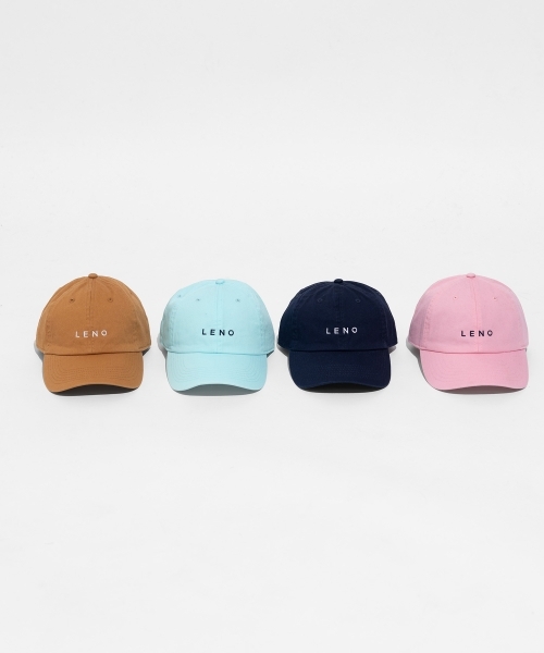 LENO LOGO STONE WASH CAP