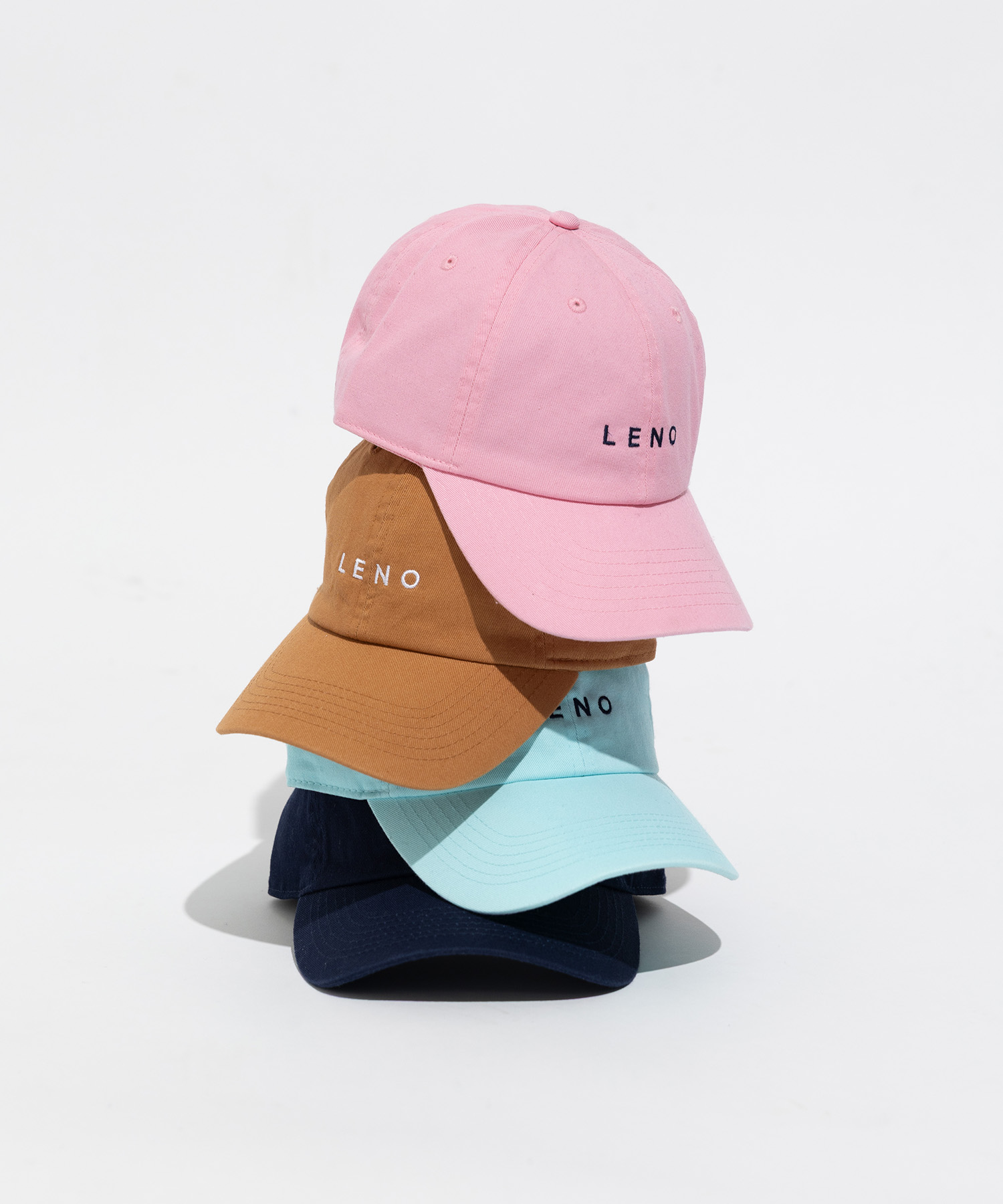 LENO LOGO STONE WASH CAP
