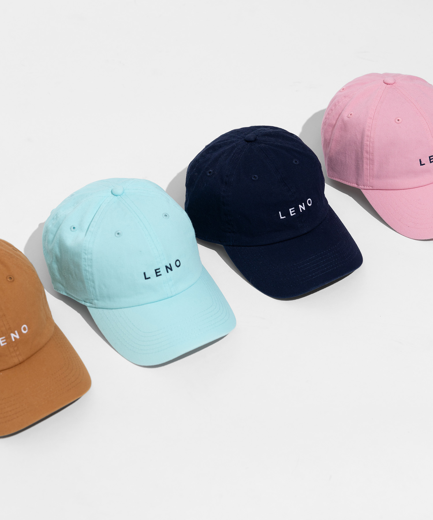 LENO LOGO STONE WASH CAP