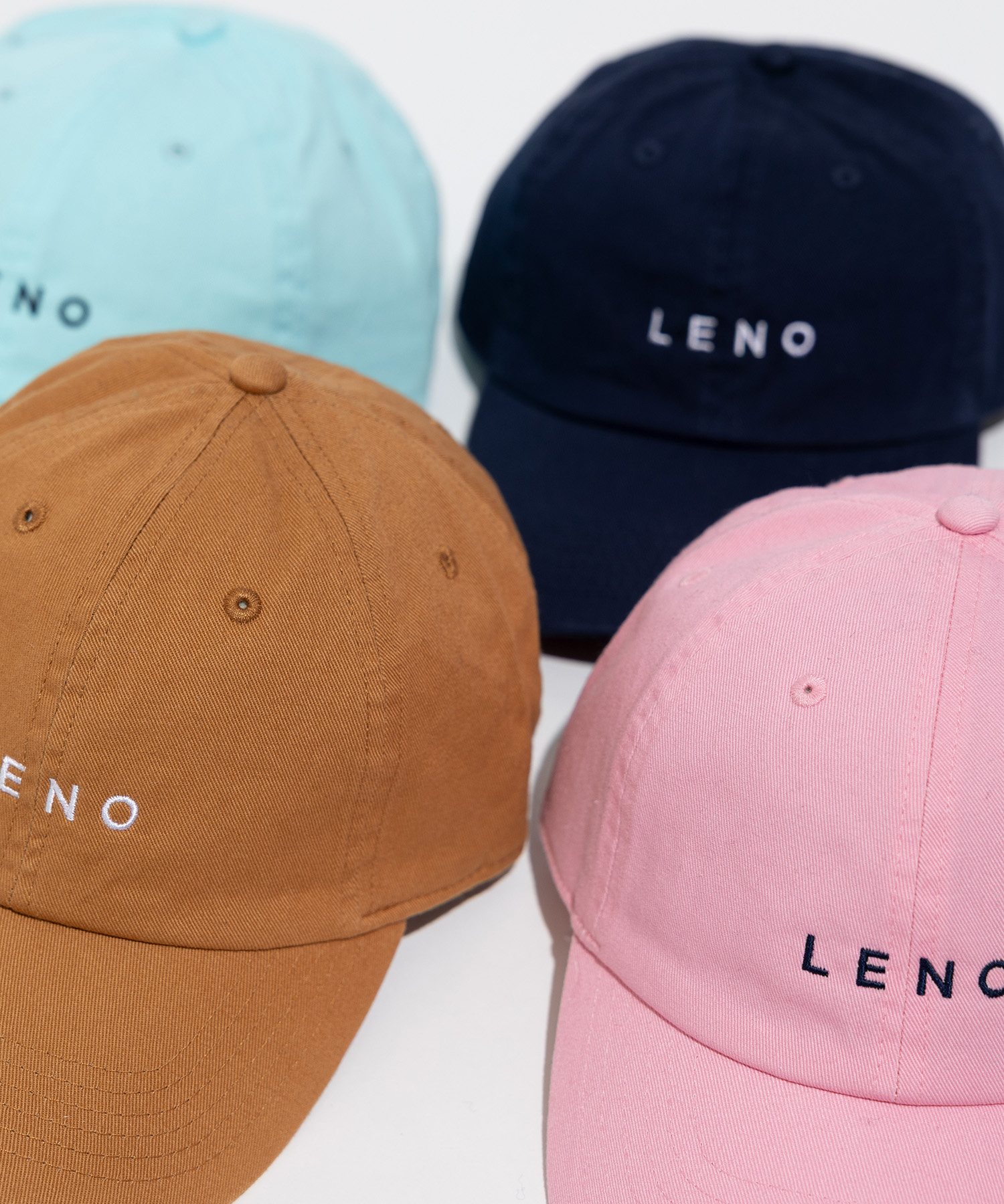 LENO LOGO STONE WASH CAP