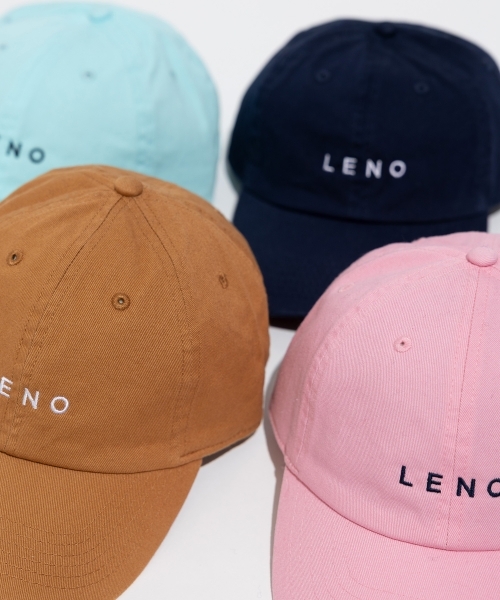 LENO LOGO STONE WASH CAP