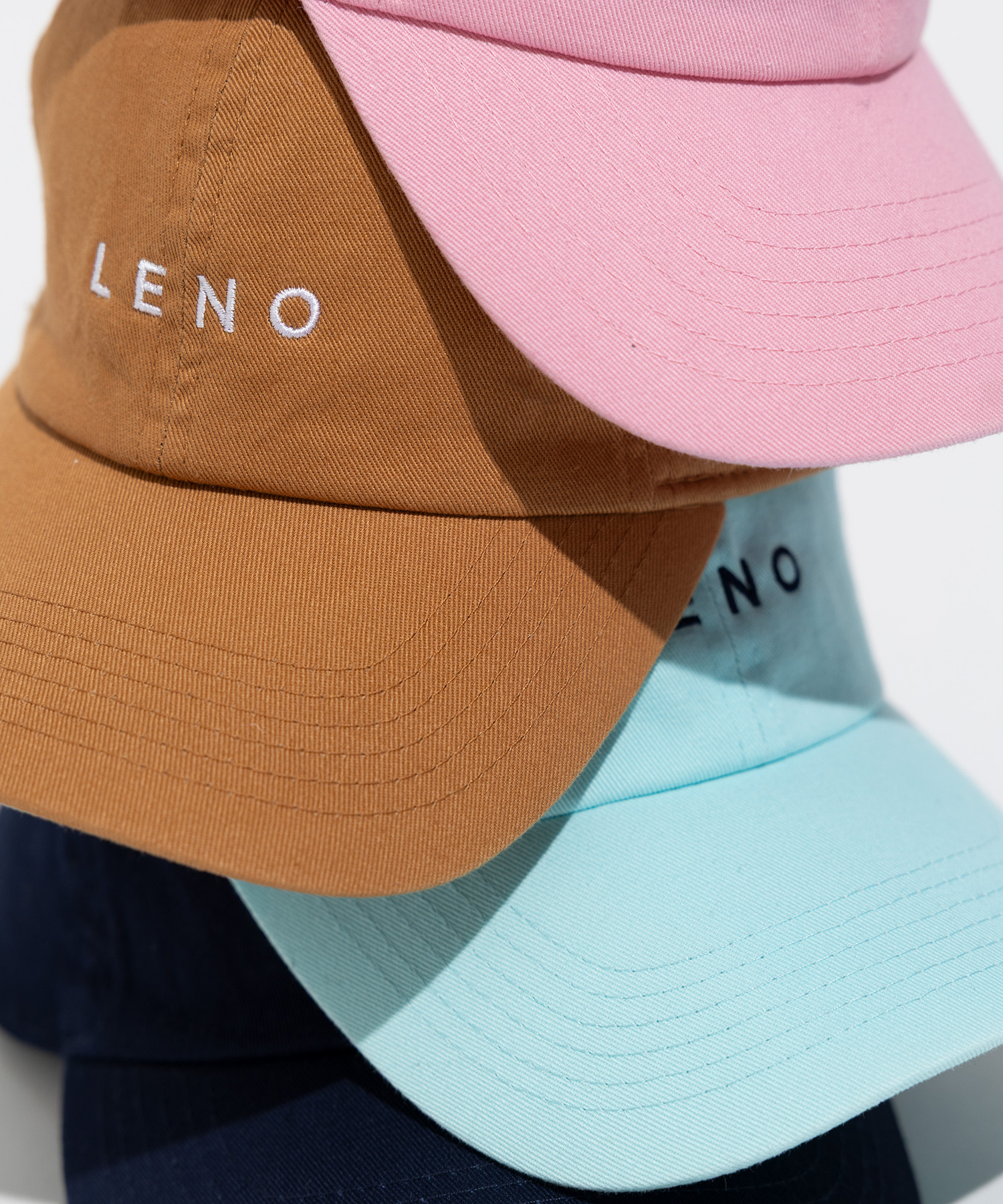 LENO LOGO STONE WASH CAP