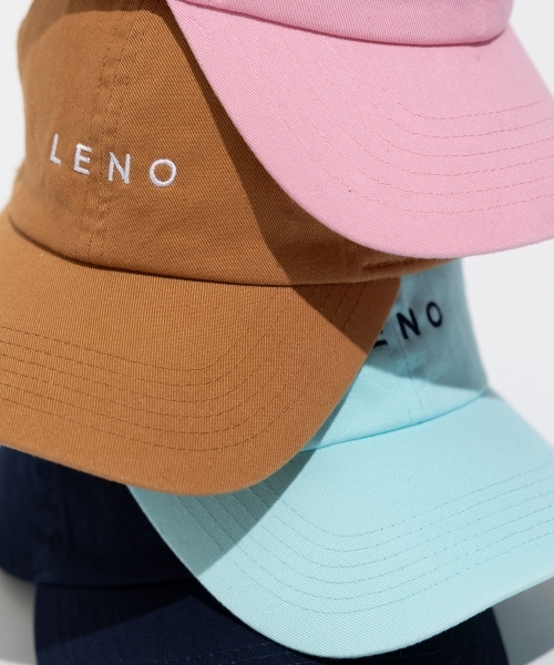 LENO LOGO STONE WASH CAP