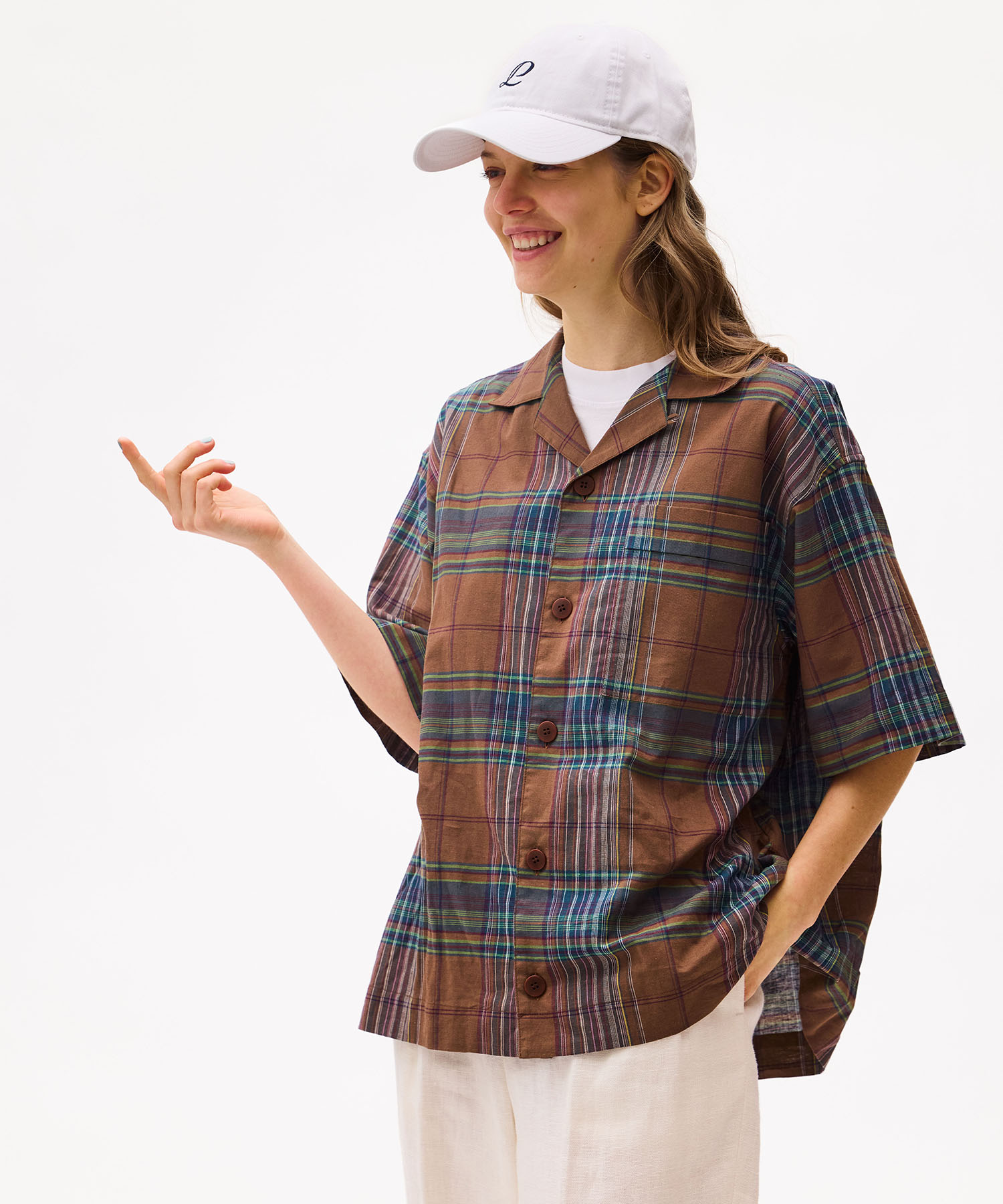 【NEW ERA】LENO L-LOGO CAP