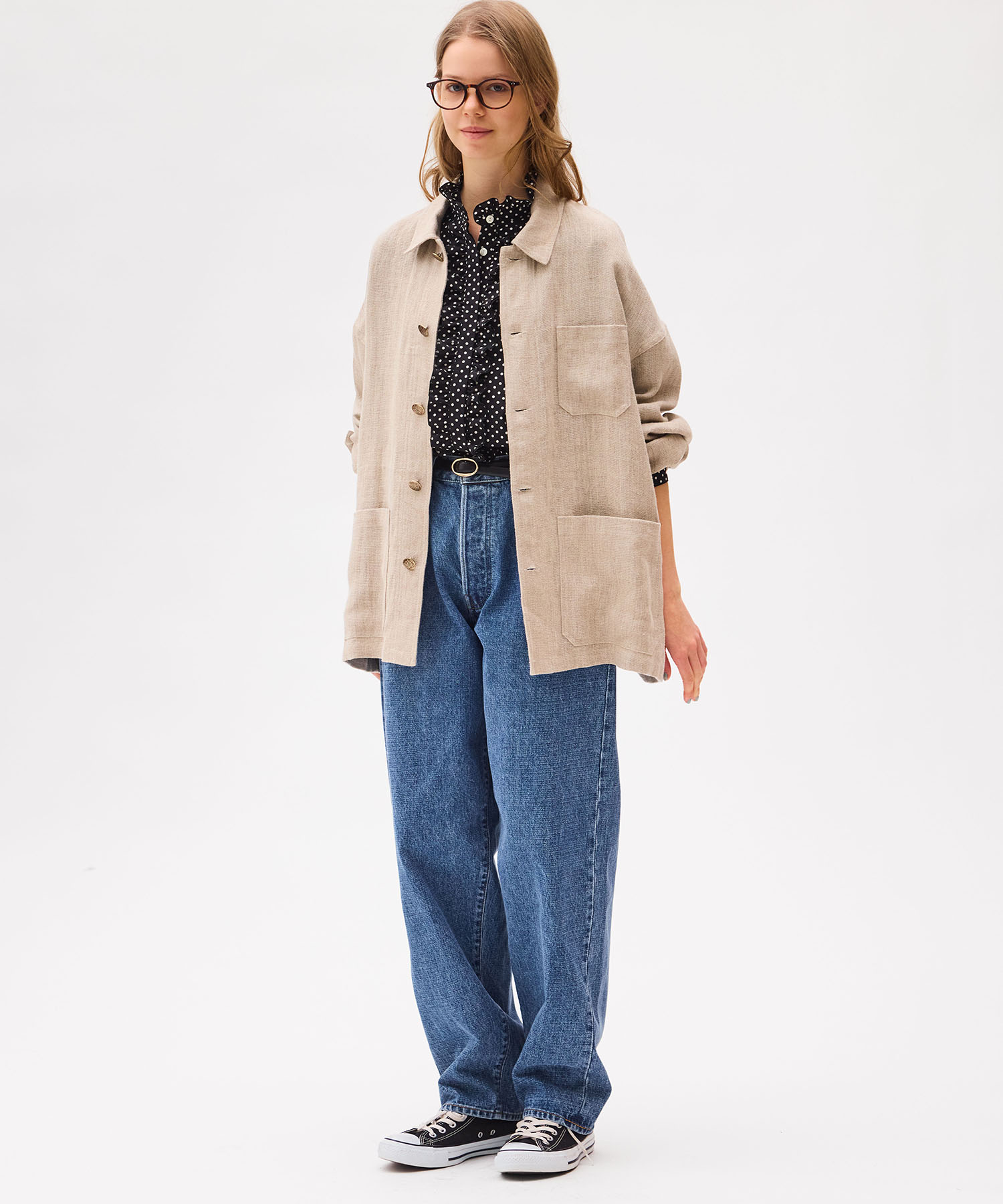 FRENCH WORK HEVY LINEN COVER ALL