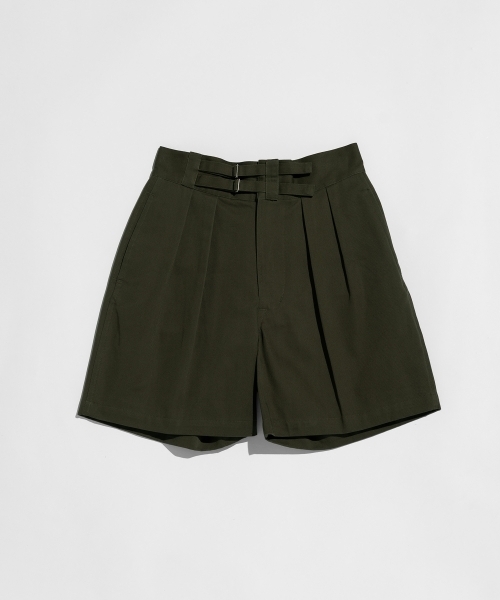 DOUBLE BELTED GURKHA SHORTS