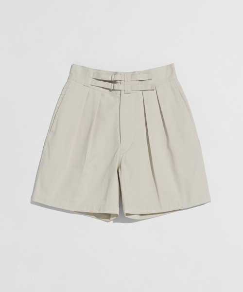 DOUBLE BELTED GURKHA SHORTS