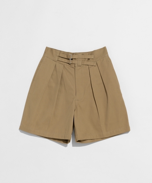 DOUBLE BELTED GURKHA SHORTS