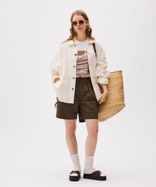 DOUBLE BELTED GURKHA SHORTS