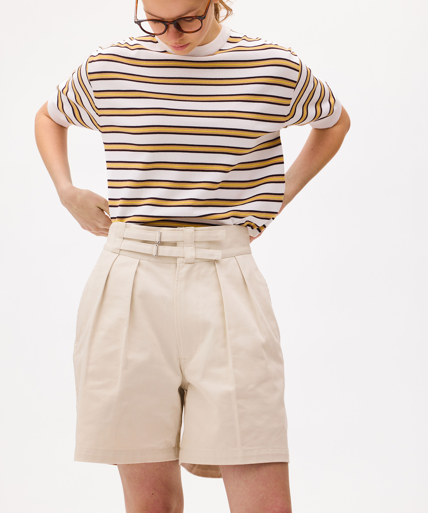 DOUBLE BELTED GURKHA SHORTS