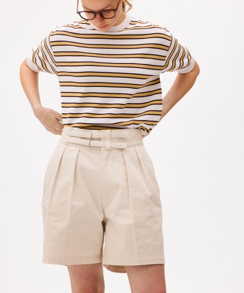 DOUBLE BELTED GURKHA SHORTS