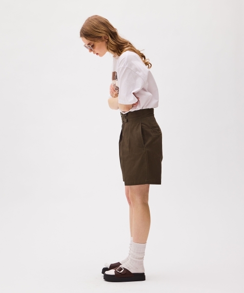 DOUBLE BELTED GURKHA SHORTS