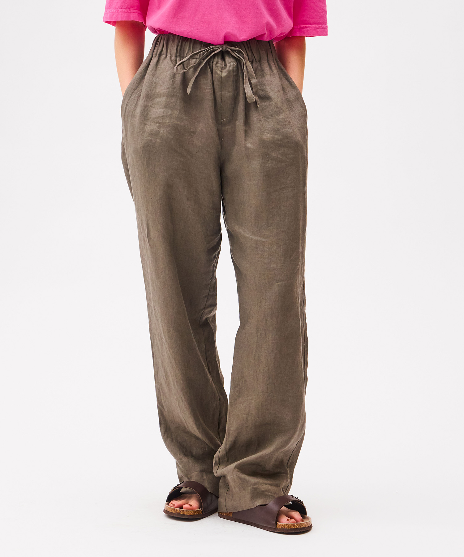 LINEN EAZY  PANTS