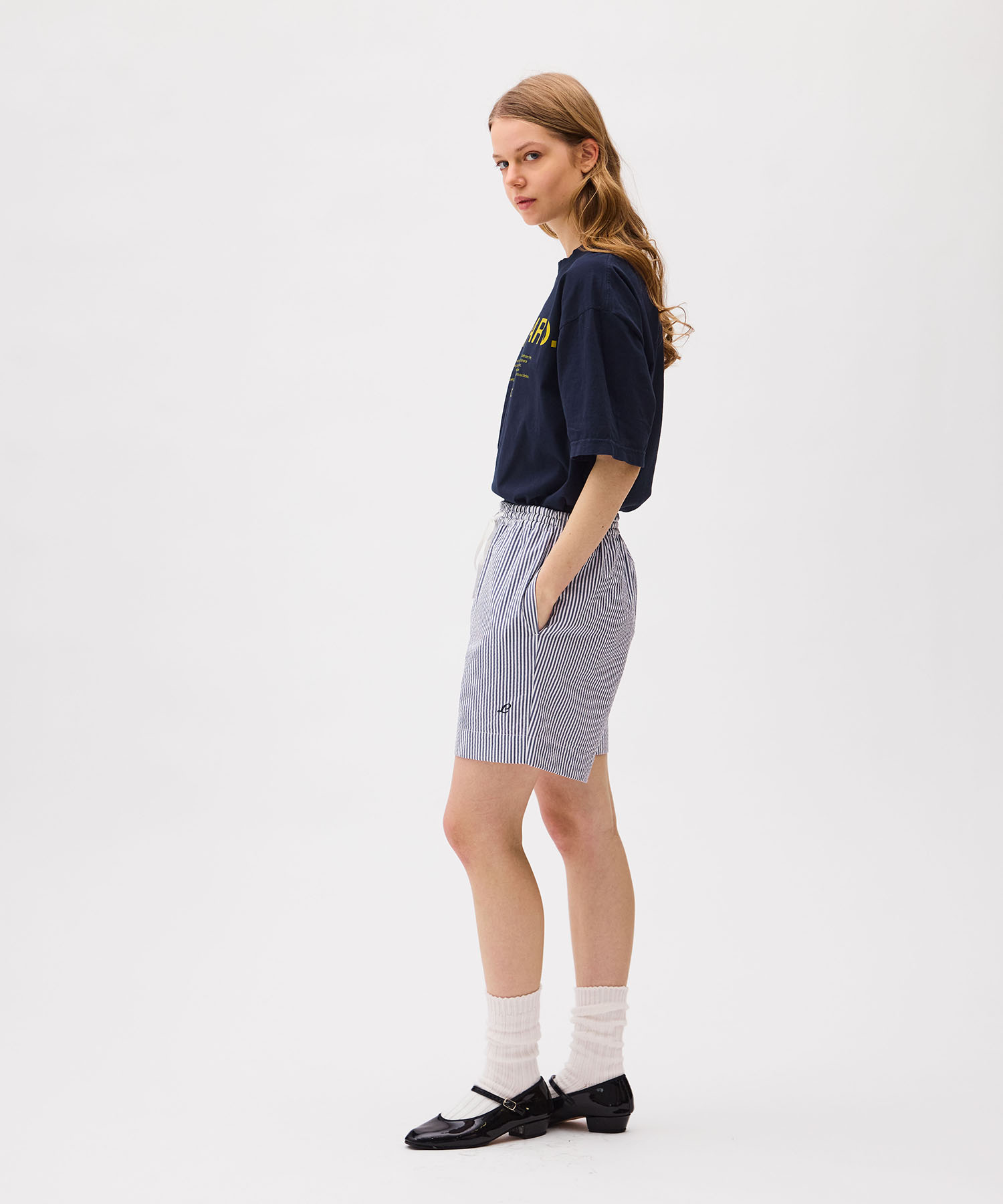 LONDN STRIPE EASY SHORTS