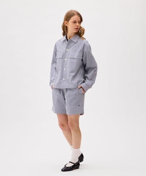 LONDN STRIPE WORK SHIRTS