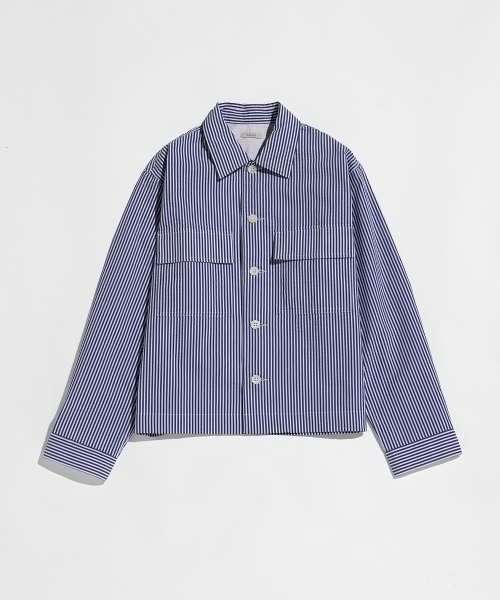 LONDON STRIPE WORK SHIRTS