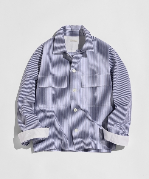 LONDON STRIPE WORK SHIRTS