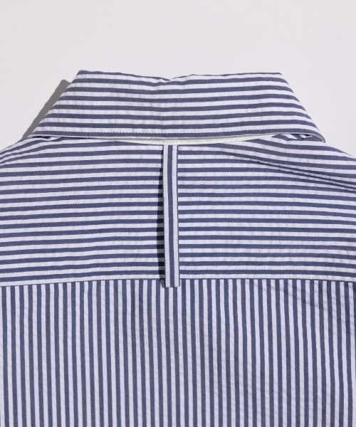 LONDON STRIPE WORK SHIRTS