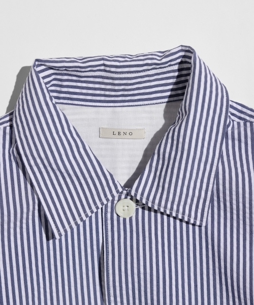LONDON STRIPE WORK SHIRTS
