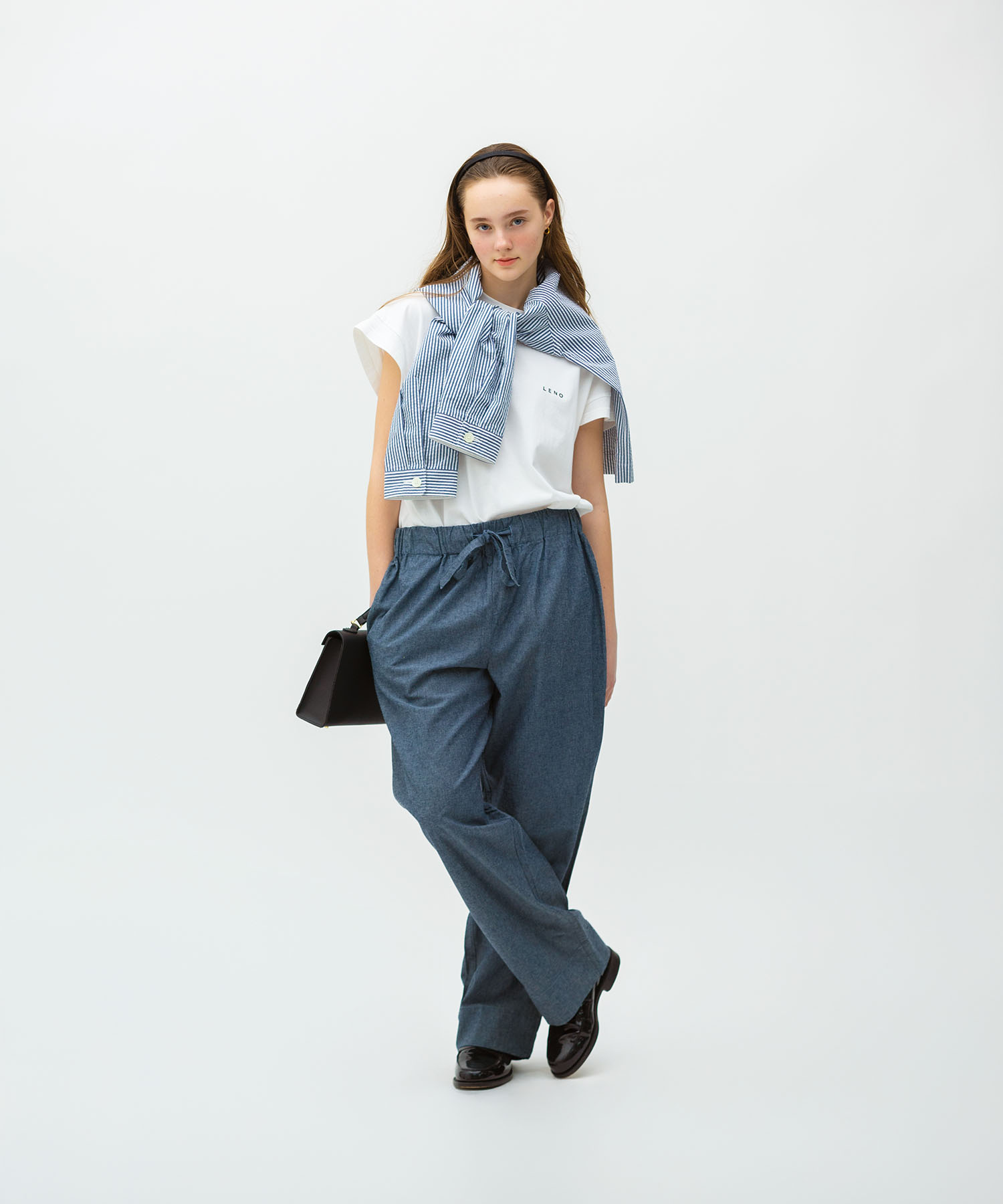 LONDON STRIPE WORK SHIRTS