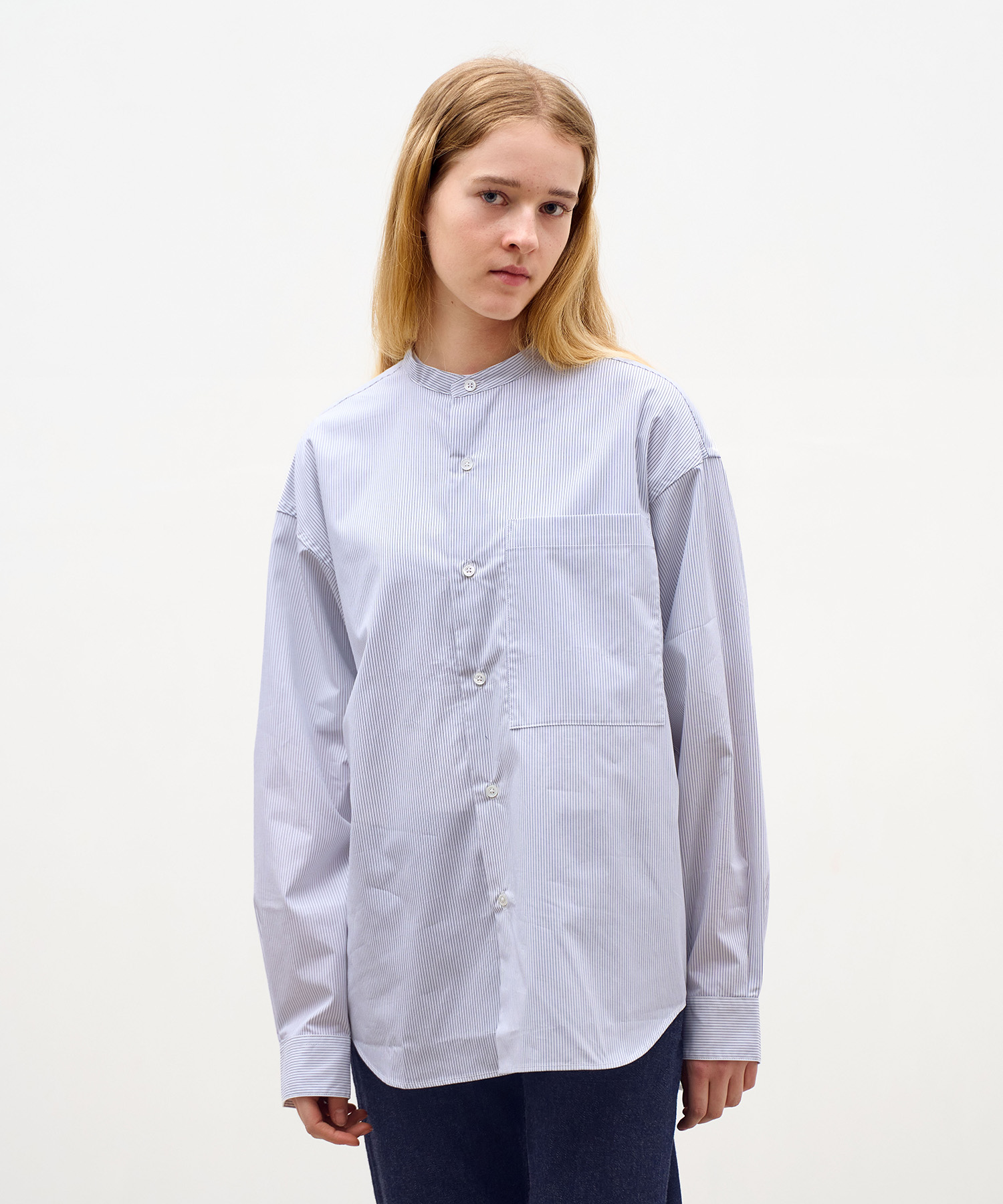 BAND COLLAR SHIRTS